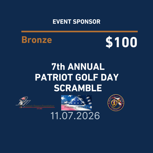 Patriot Golf Day - Bronze Sponsor